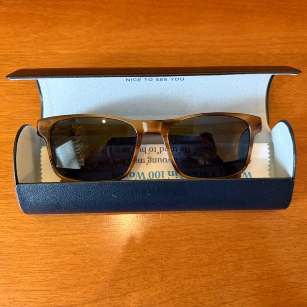 WARBY PARKER - Men's Brown and Black Sunglasses